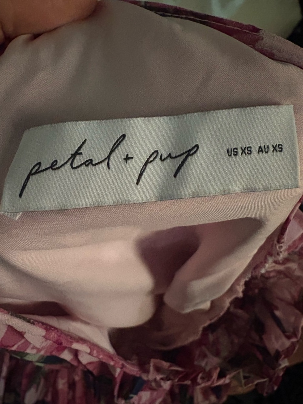 Petal & Pup Pink Floral Cold-Shoulder Maxi Dress - Picture 9 of 9